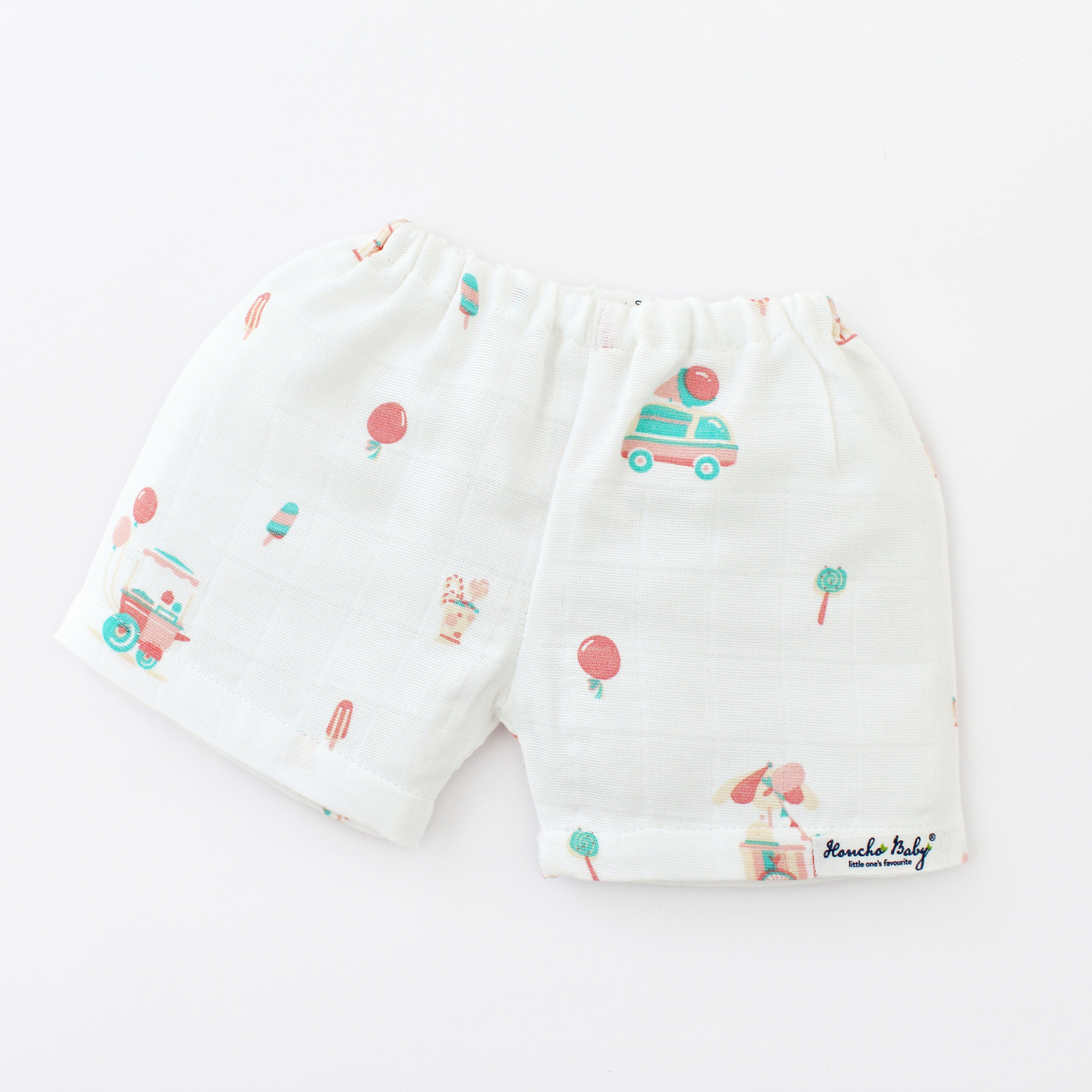 Unisex Comfy Shorts - 5 pack ( 0 - 3 years )