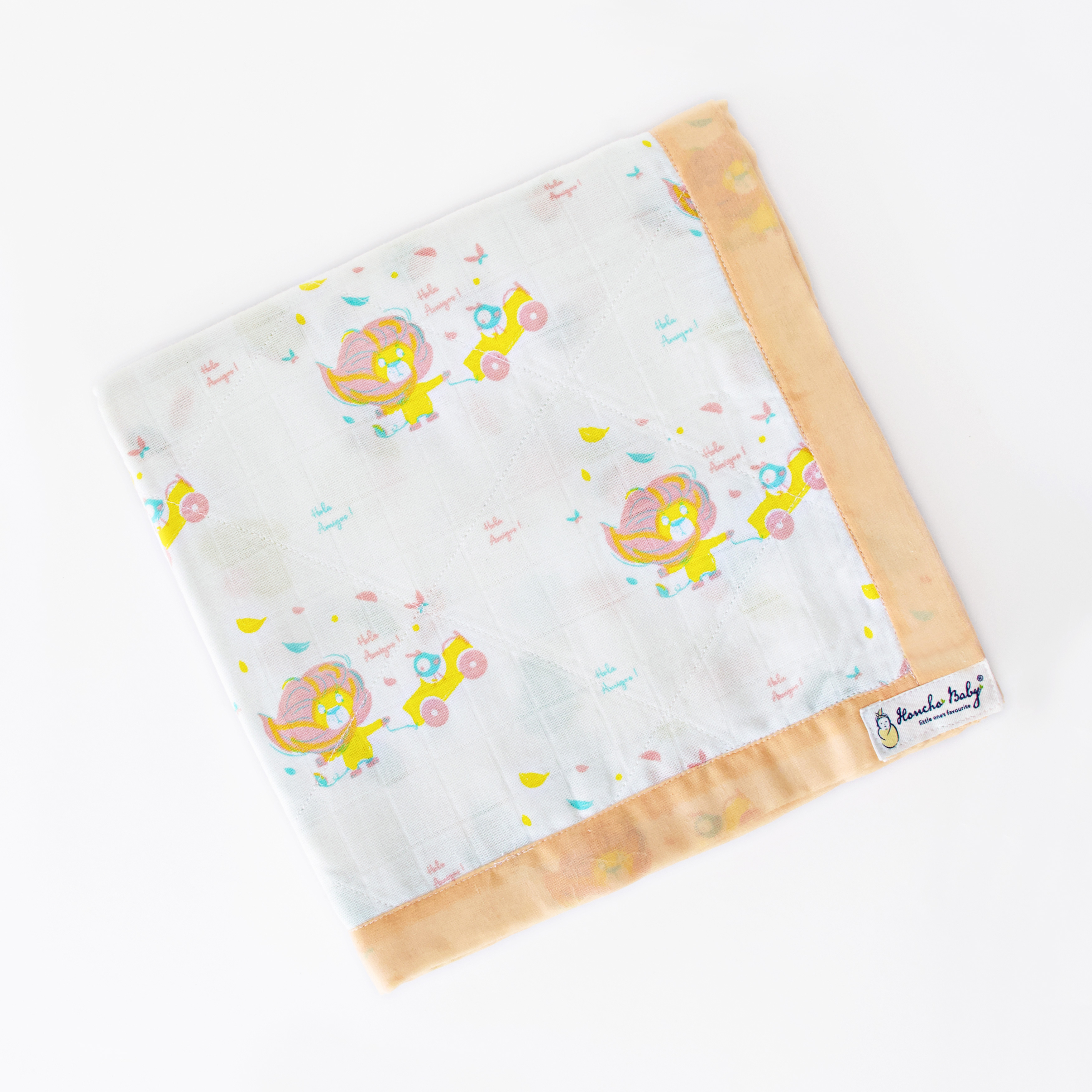 Tropical Magic & Lion and Bird in the wind - Reversible Blanket - 4 layered
