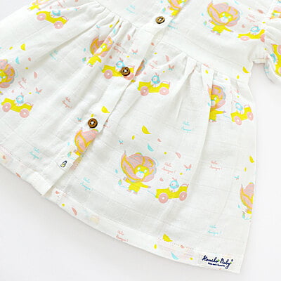 2 pack - Pretty Little Cotton Frocks (9 months to 3 years)