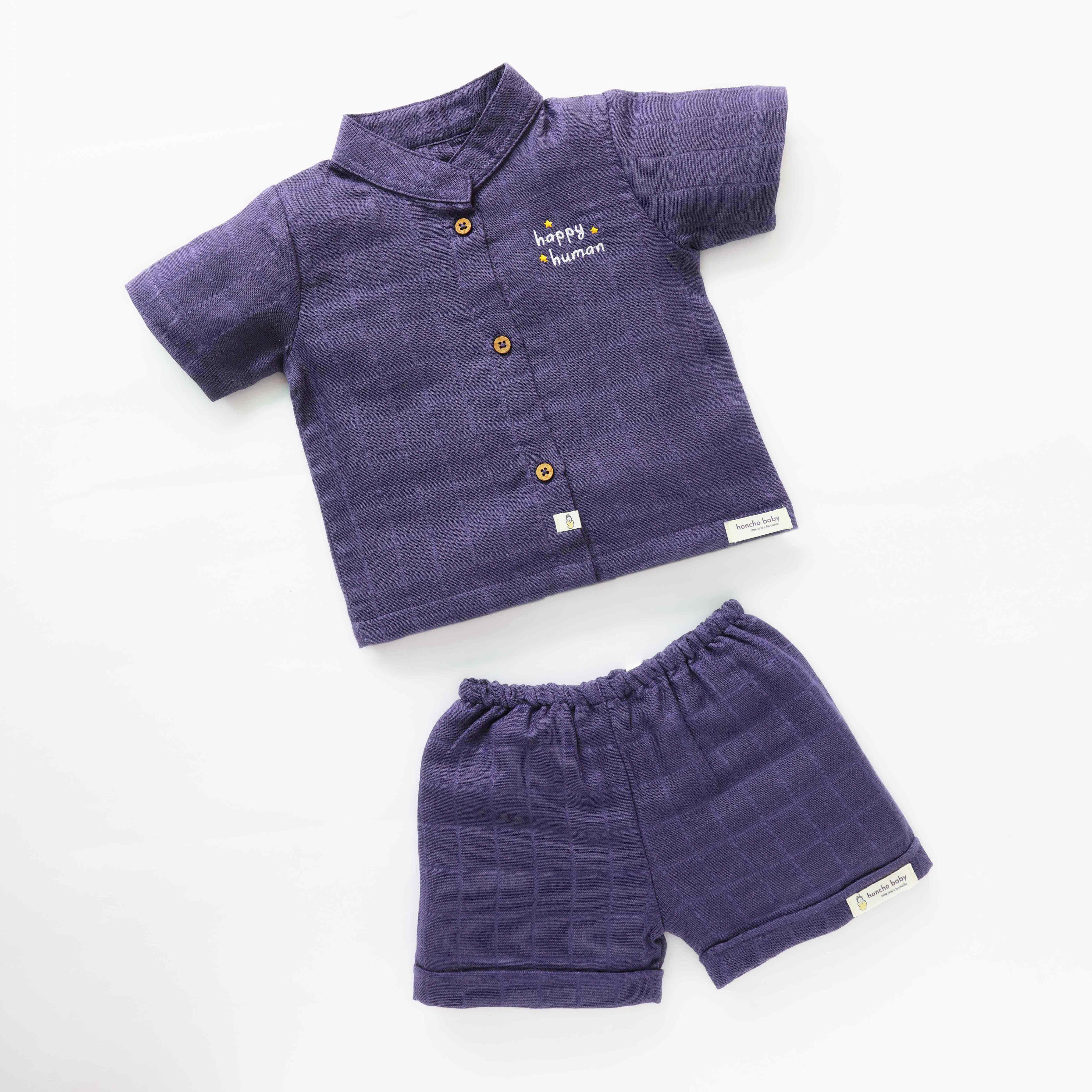 Loads of Love Co-ord set ( 0 months - 4 years ) | 1 pack | Purple