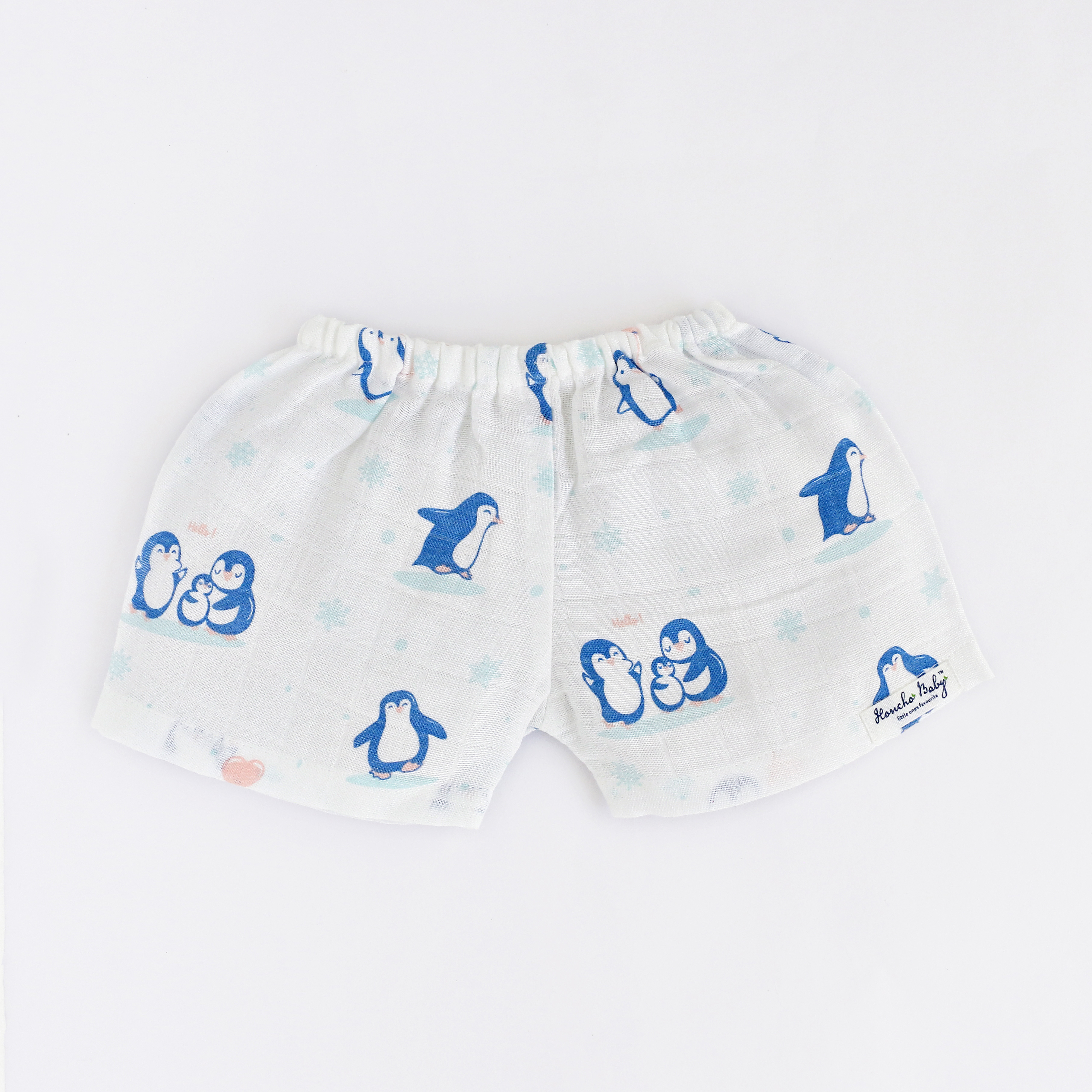 Muslin Unisex Shorts- Daily Wear (0 - 3 years) Assorted Pack of 3 - NEW