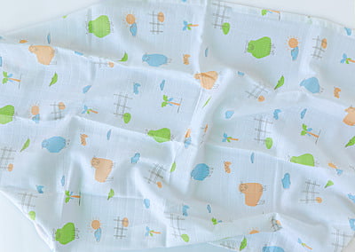 Premium Cotton Baby Towel - Assorted 6 pack(65 X 90 cms ) NEW